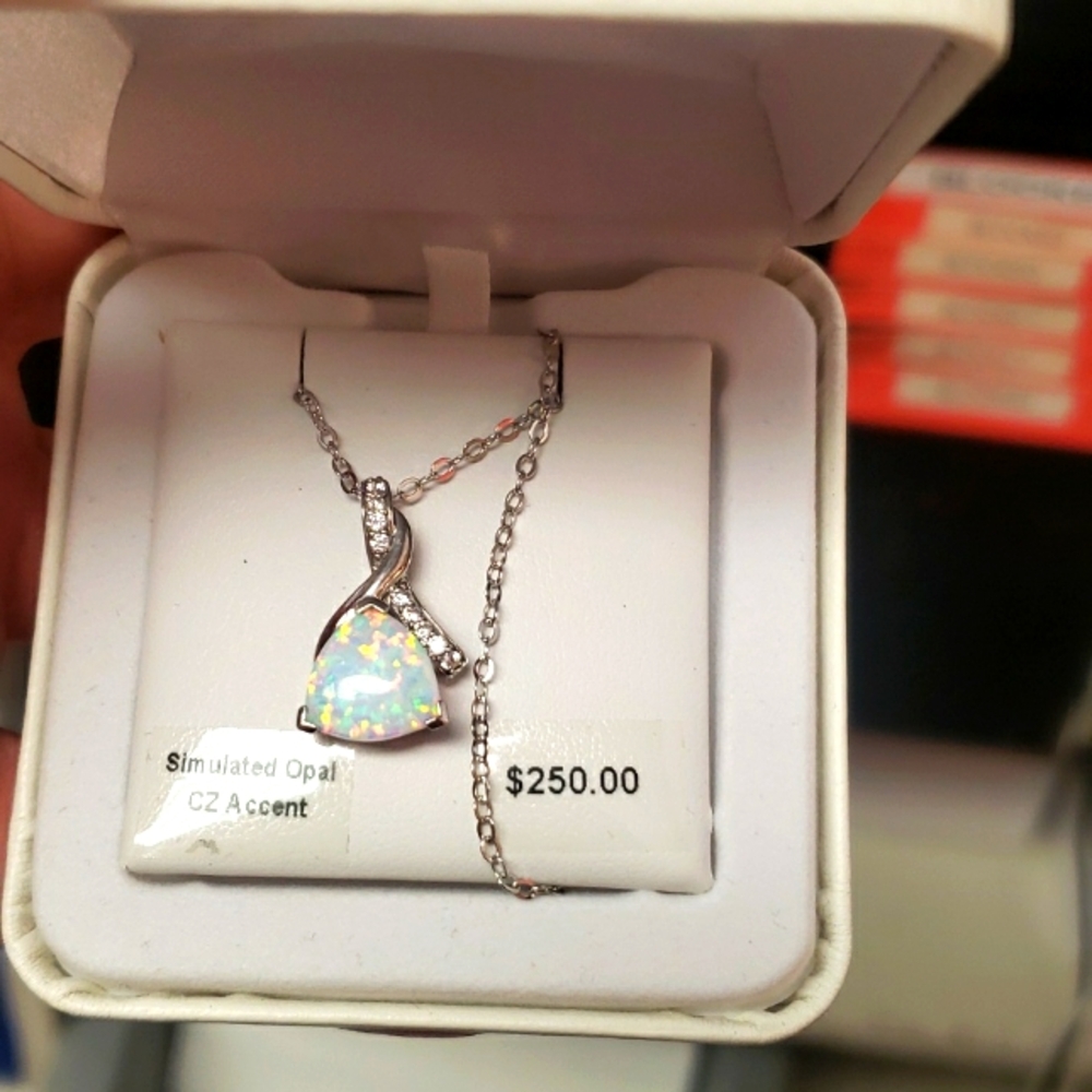 Opal necklace